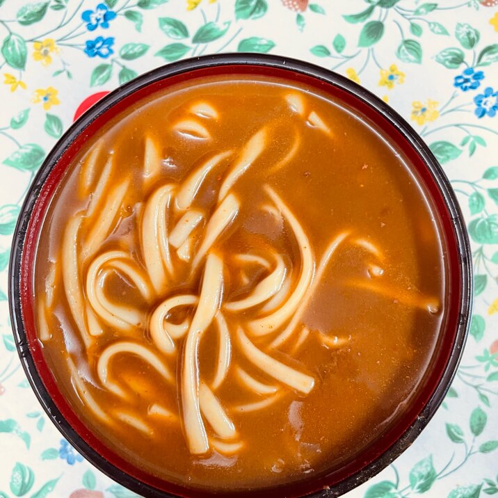 超簡単カレーうどん